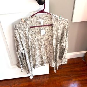 Metallic sweater